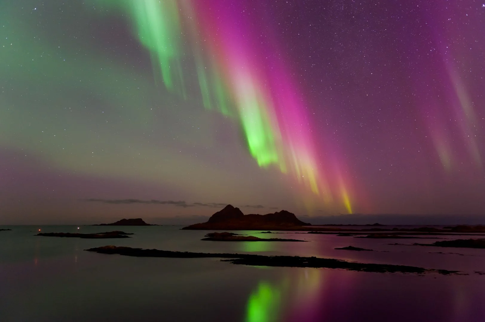 Южное сияние (Aurora Australis)